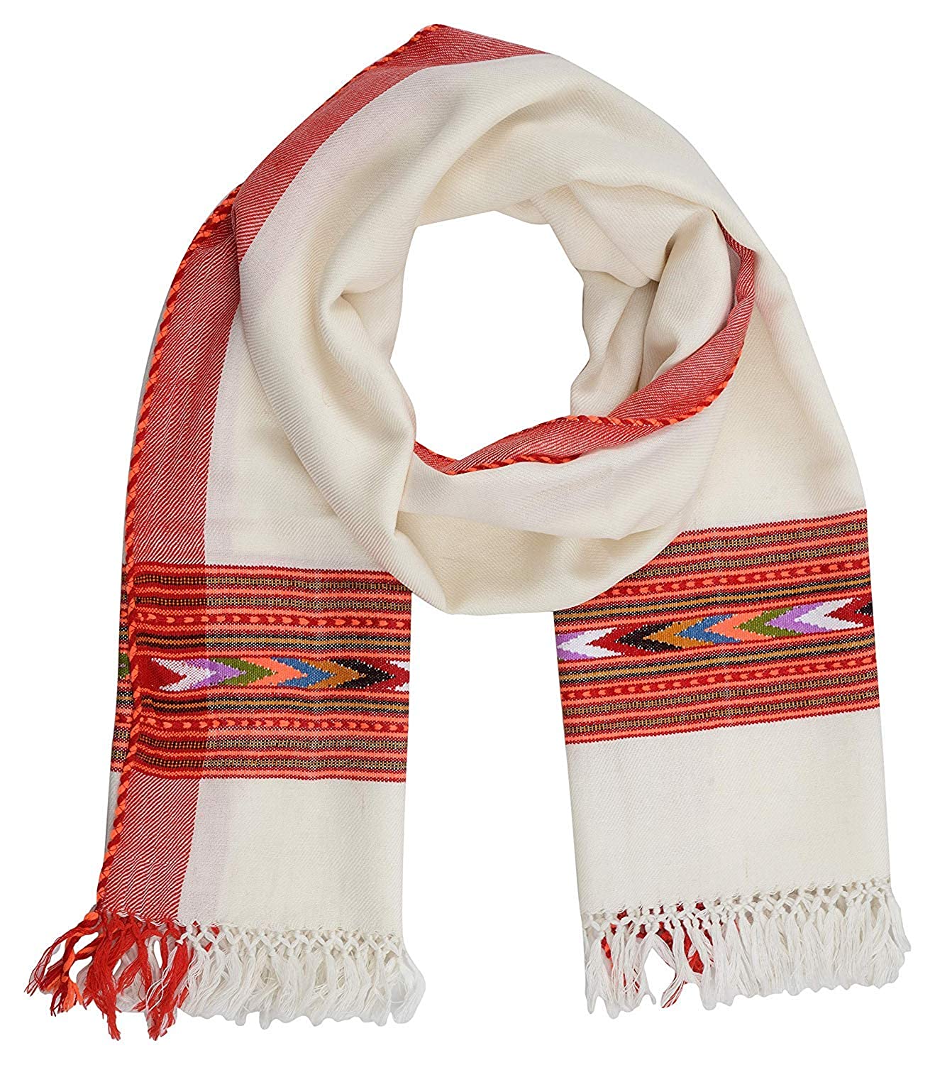 Hand woven pure wool kullu stole